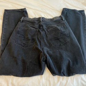 american eagle 90s boyfriend jeans washed black